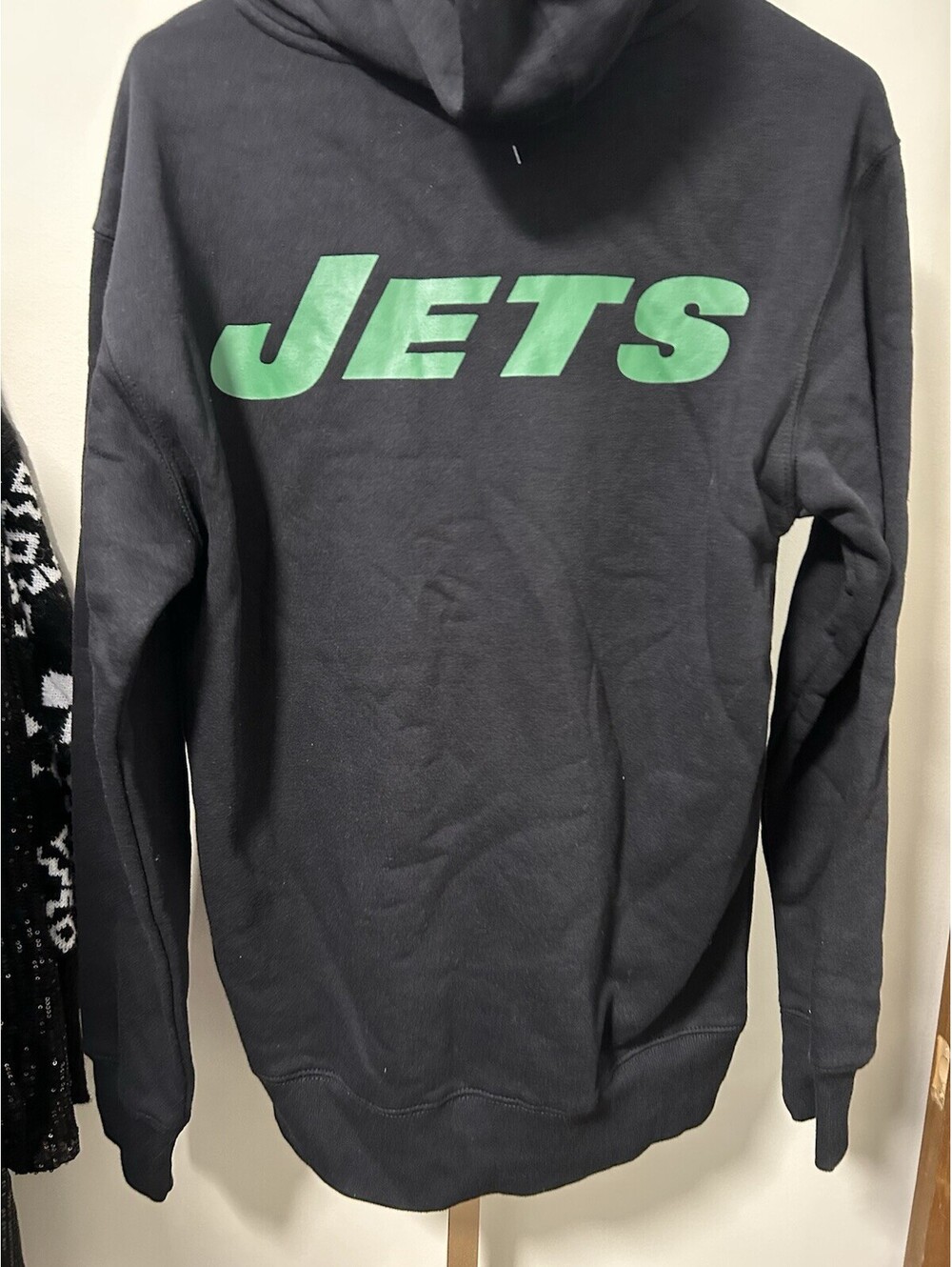 Mens Small New York Jets Sweatshirt NFL Team Apparel Football Hoodie B3-0031